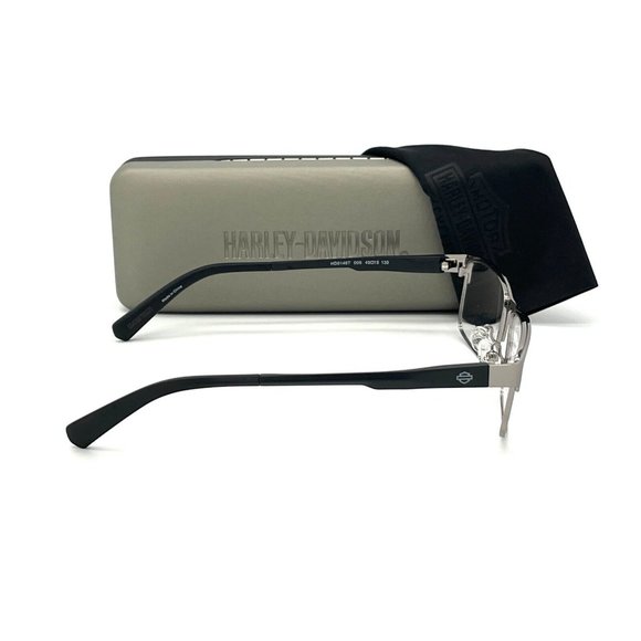 HARLEY DAVIDSON HD0146 009 Gunmetal / Demo Lens 49mm  Eyeglasses - Picture 4 of 4